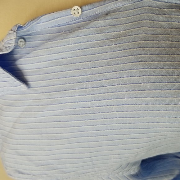 DL1961 Nassau Manhattan pinstripe button down shirt - Picture 3 of 8